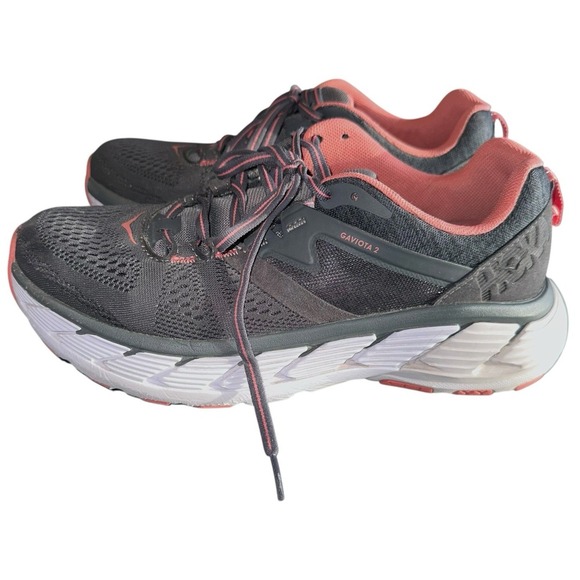 Hoka One One‎ Gaviota 2 Women's Size 9 Running Shoes Gray Walking Cross trainers - Picture 2 of 10